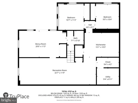 Floorplan - 1913 Dulaney Pl, Annapolis, MD 21409 photo 2 of 2