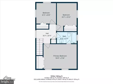 Floorplan - 1705 Millstone Dr, Edgewater, MD 21037 photo 2 of 3
