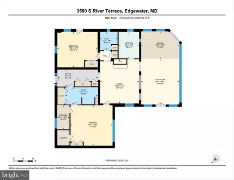 Floorplan - 3580 S River Ter, Edgewater, MD 21037 photo 2 of 3