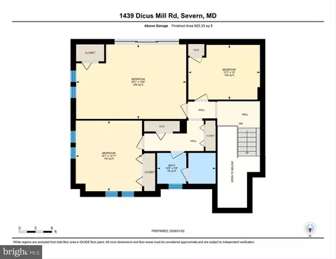 Floorplan - 1439 Dicus Mill Rd, Severn, MD 21144 photo 7 of 9