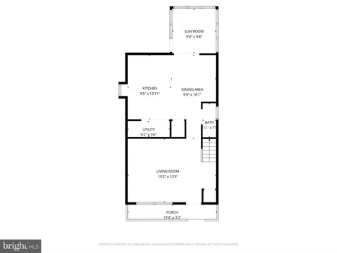 Floorplan - 1617 Midland Rd, Edgewater, MD 21037 photo 2 of 3