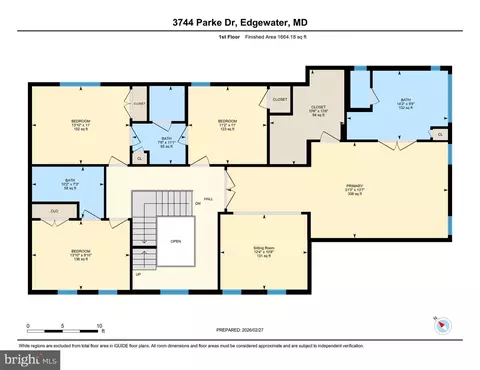 Floorplan - 3744 Parke Dr, Edgewater, MD 21037 photo 3 of 5