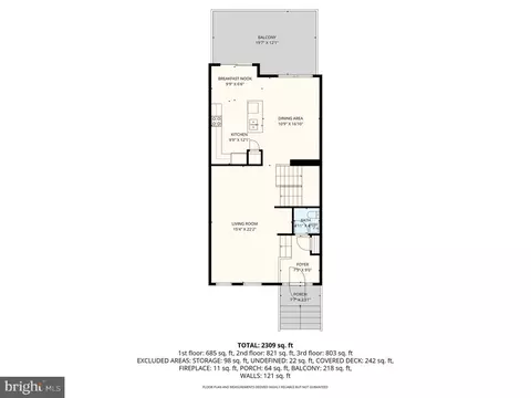 Floorplan - 2640 Streamview Dr, Odenton, MD 21113 photo 1 of 4