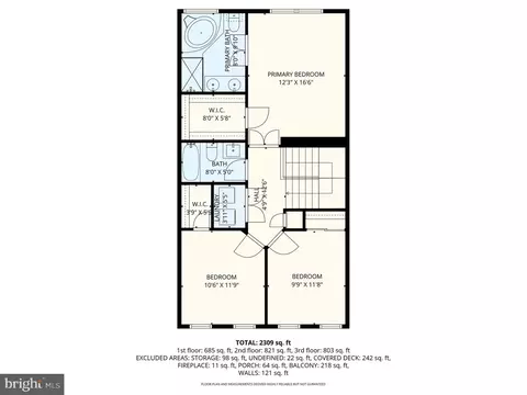 Floorplan - 2640 Streamview Dr, Odenton, MD 21113 photo 3 of 4