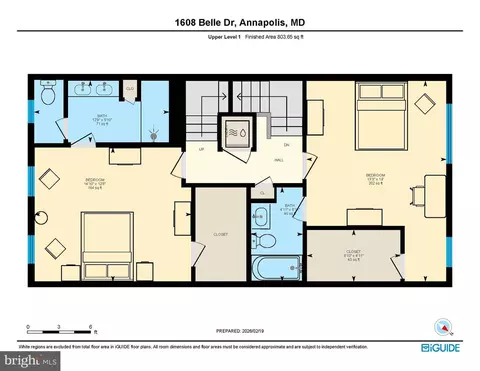 Floorplan - 1608 Belle Dr, Annapolis, MD 21401 photo 3 of 4