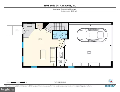 Floorplan - 1608 Belle Dr, Annapolis, MD 21401 photo 1 of 4