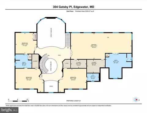 Floorplan - 304 Gatsby Pl, Edgewater, MD 21037 photo 3 of 4
