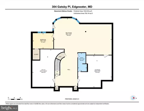 Floorplan - 304 Gatsby Pl, Edgewater, MD 21037 photo 4 of 4