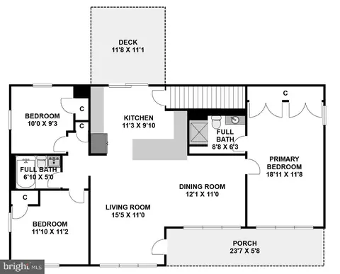 Floorplan - 1546 Ridgely Dr, Edgewater, MD 21037 photo 1 of 2