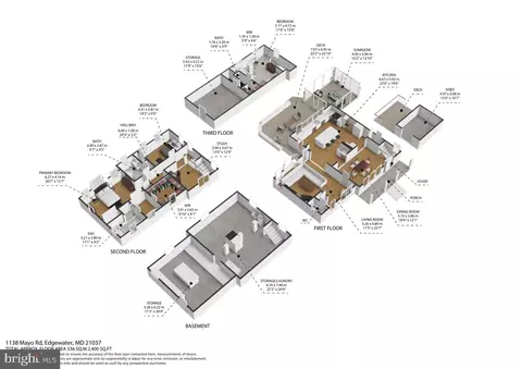 Floorplan - 1138 Mayo Rd, Edgewater, MD 21037 photo 1 of 6