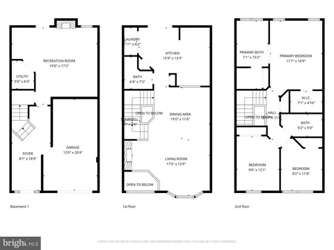 Floorplan - 3045 Button Bush Ln, Laurel, MD 20724 photo 1 of 1