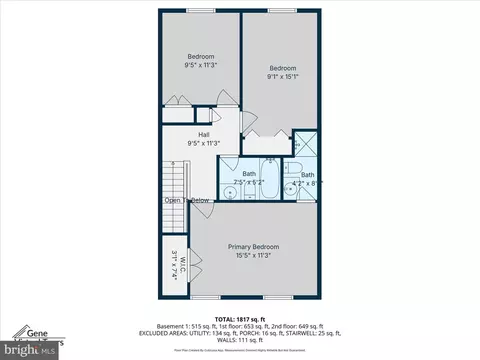 Floorplan - 1254 Masters Dr, Arnold, MD 21012 photo 3 of 4