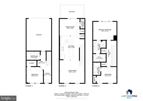 Floorplan - 3103 Potters Hill Rd, Hanover, MD 21076 photo 1 of 1