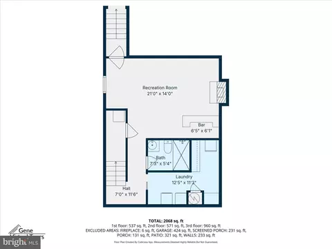 Floorplan - 7914 Leeds Dr, Pasadena, MD 21122 photo 1 of 4