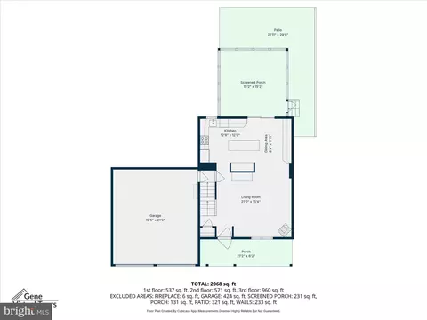 Floorplan - 7914 Leeds Dr, Pasadena, MD 21122 photo 2 of 4