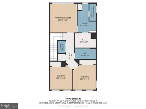 Floorplan - 219 Oakpine Dr, Laurel, MD 20724 photo 3 of 4