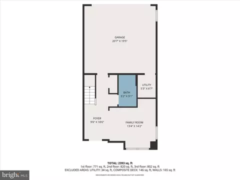 Floorplan - 219 Oakpine Dr, Laurel, MD 20724 photo 1 of 4