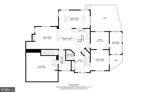 Floorplan - 889 Lynch Dr, Arnold, MD 21012 photo 1 of 4