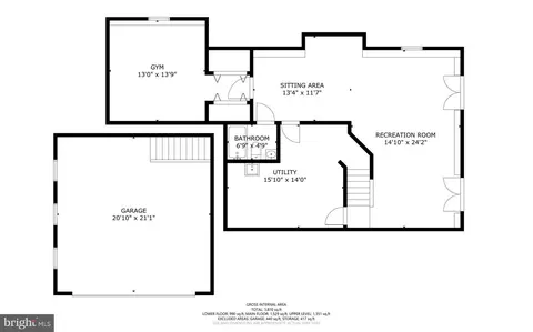Floorplan - 889 Lynch Dr, Arnold, MD 21012 photo 3 of 4