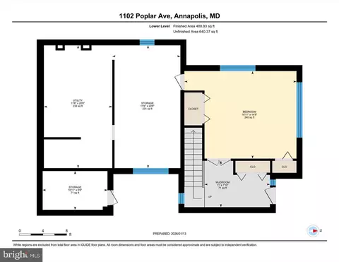 Floorplan - 1102 Poplar Ave, Annapolis, MD 21401 photo 6 of 8