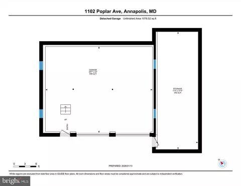 Floorplan - 1102 Poplar Ave, Annapolis, MD 21401 photo 7 of 8