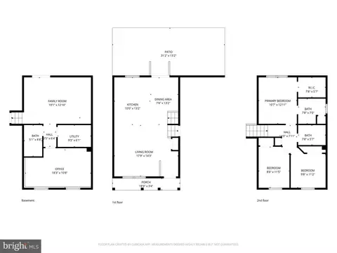 Floorplan - 1889 Rutledge Ct, Severn, MD 21144 photo 1 of 4