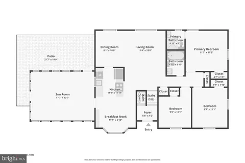 Floorplan - 3028 Marlin Dr, Riva, MD 21140 photo 1 of 3