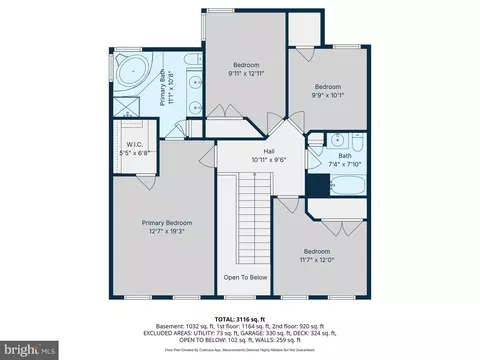 Floorplan - 7740 Rotherham Dr, Hanover, MD 21076 photo 4 of 4