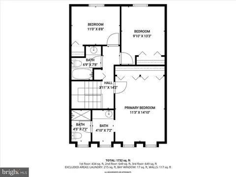 Floorplan - 1762 Lang Dr, Crofton, MD 21114 photo 2 of 4