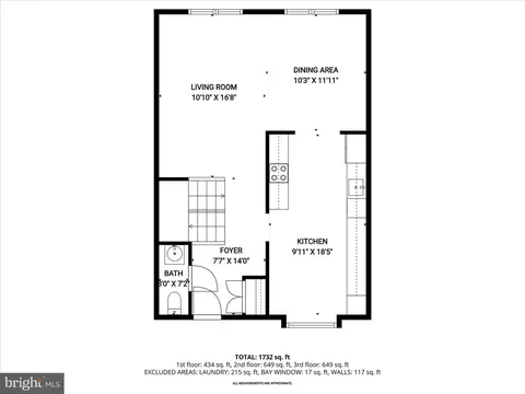 Floorplan - 1762 Lang Dr, Crofton, MD 21114 photo 1 of 4