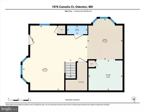 Floorplan - 1976 Camelia Ct, Odenton, MD 21113 photo 1 of 3