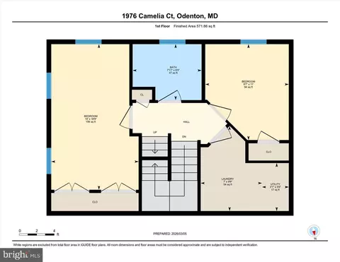 Floorplan - 1976 Camelia Ct, Odenton, MD 21113 photo 2 of 3