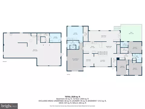 Floorplan - 3319 Mulberry St, Edgewater, MD 21037 photo 1 of 3
