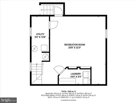 Floorplan - 604 231st St, Pasadena, MD 21122 photo 3 of 4