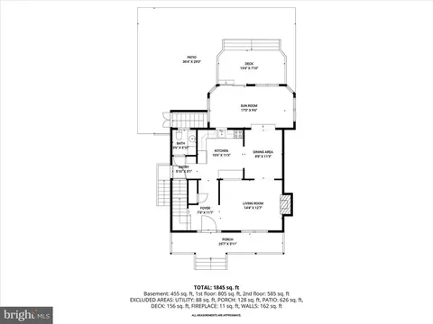 Floorplan - 604 231st St, Pasadena, MD 21122 photo 1 of 4
