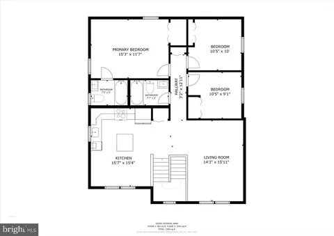Floorplan - 7804 E Shore Rd # A, Pasadena, MD 21122 photo 1 of 2