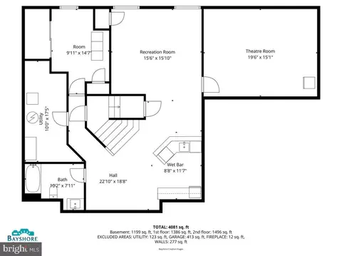 Floorplan - 4240 Sweet Leaf Ln, Edgewater, MD 21037 photo 3 of 4