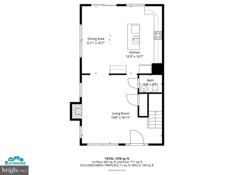 Floorplan - 1617 Hilltop Rd, Edgewater, MD 21037 photo 2 of 3