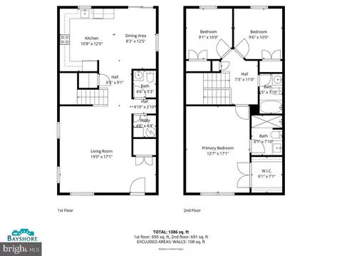 Floorplan - 941 8th St, Pasadena, MD 21122 photo 3 of 3