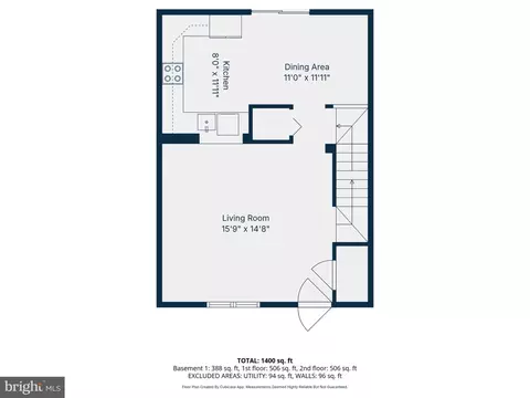 Floorplan - 776 Willowby Run, Pasadena, MD 21122 photo 1 of 3