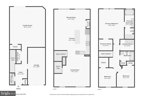 Floorplan - 751 Cherry Bark Ln, Baltimore, MD 21225 photo 3 of 3