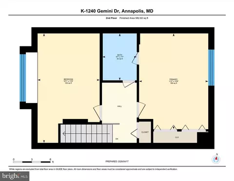 Floorplan - 1240 K Gemini Dr, Annapolis, MD 21403 photo 5 of 6