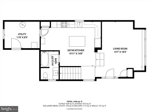 Floorplan - 1622 Chesapeake Dr, Edgewater, MD 21037 photo 1 of 2