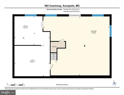 Floorplan - 962 Coachway, Annapolis, MD 21401 photo 8 of 8