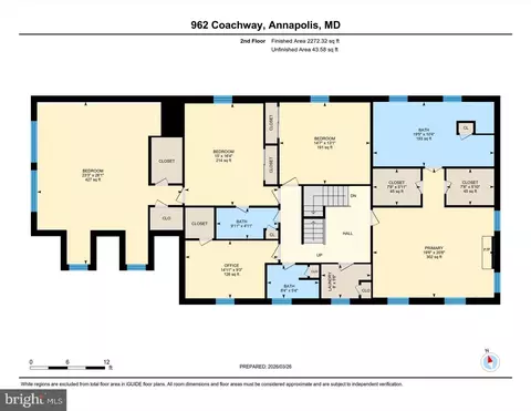 Floorplan - 962 Coachway, Annapolis, MD 21401 photo 6 of 8