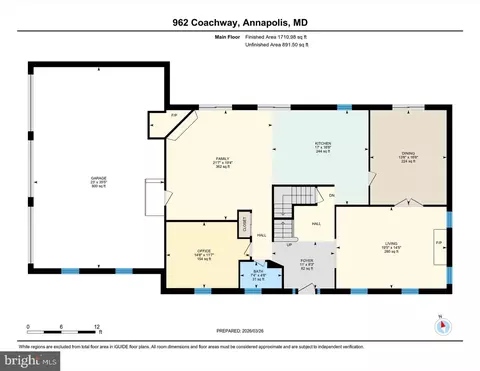 Floorplan - 962 Coachway, Annapolis, MD 21401 photo 5 of 8