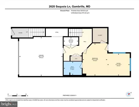 Floorplan - 2620 Sequoia Ln, Gambrills, MD 21054 photo 1 of 3