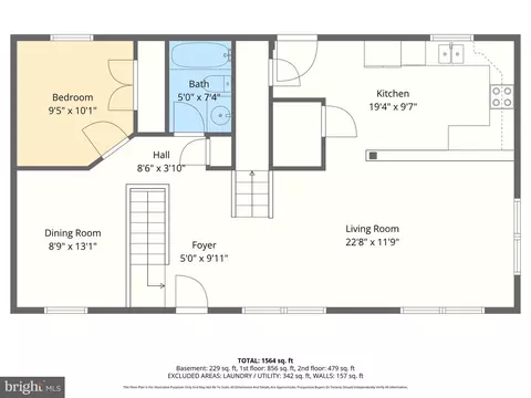 Floorplan - 7662 Pine Haven Dr, Pasadena, MD 21122 photo 1 of 3