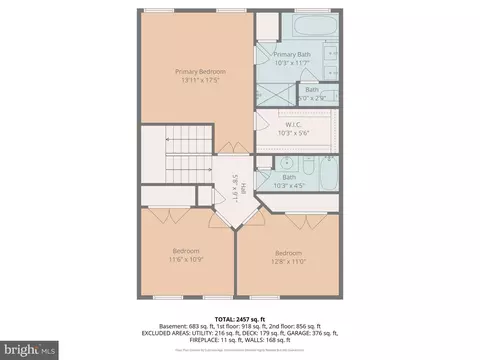 Floorplan - 822 Square Nail Ct, Odenton, MD 21113 photo 2 of 4