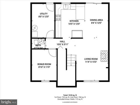 Floorplan - 792 Match Point Dr, Arnold, MD 21012 photo 1 of 3